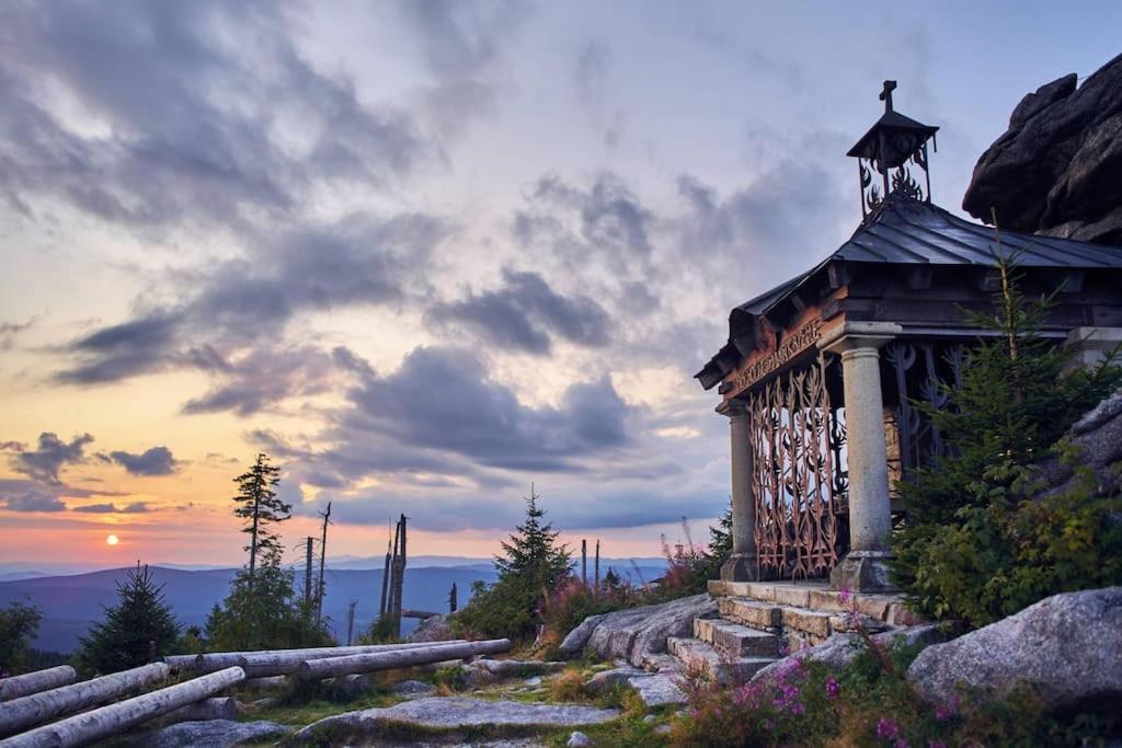 Cozy I Blockhuette Im Nationalpark I Ferienwohnung Neureichenau Exteriér fotografie